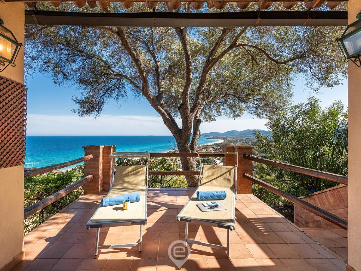 Casa Belvedere Costa Rei Bagian luar foto